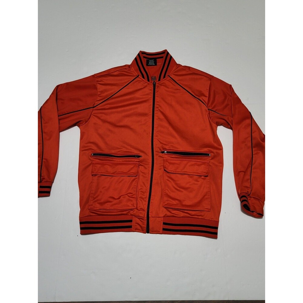 (#C) NBN Gear Full Zip Jacket Size Men's Med Red